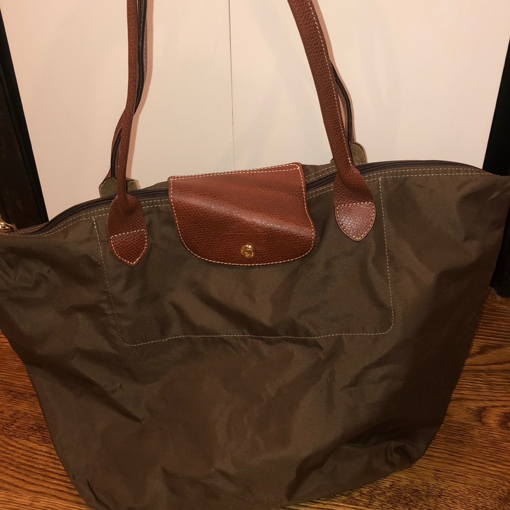 Longchamp Le Pliage Large Tote Bag Brown